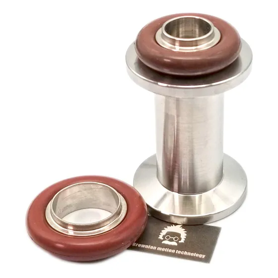 Reductor Cilindrico Conico Brida Iso-kf Anillo Centrado