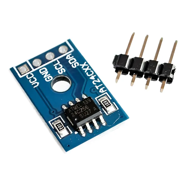 Modulo Memoria At24c256 I2c 256kbits 32kbytes Arduino Nubbeo