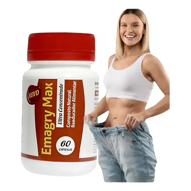 Emagry Max Reeducador Alimentar  60 Cápsulas . Concentrado