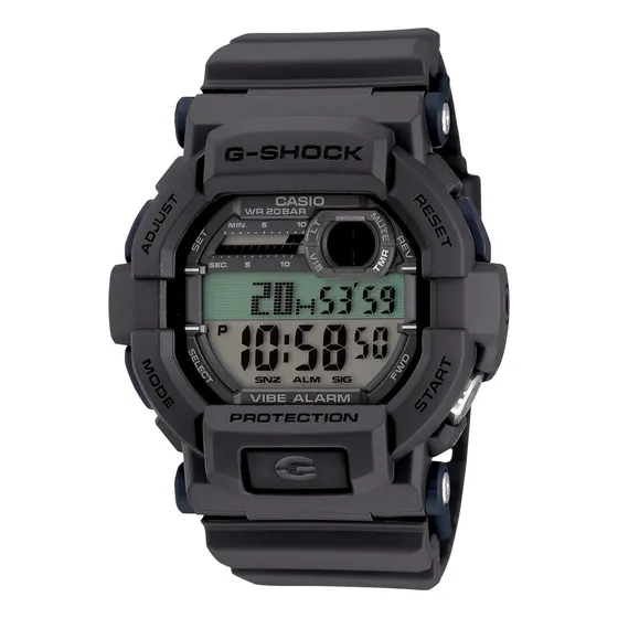 Relógio Casio G-shock Quartz Com Pulseira De Resina, Cinza, 