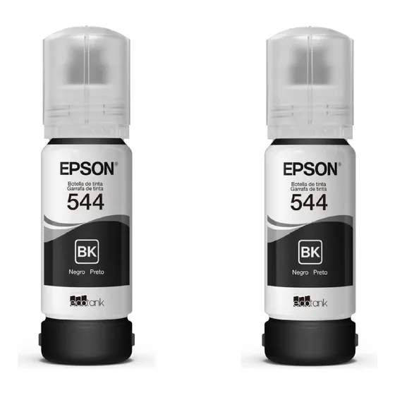 Epson Paquete De 2 Tintas Color Negro Ecotank, Código T54412