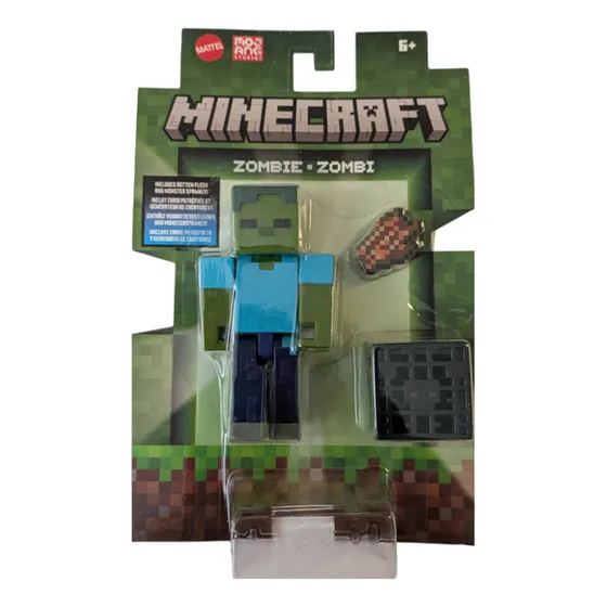 Minecraft Zombi Juego Figura Muñeco Juguete Coleccion