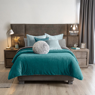Cobertor Invernal Turquesa Qs/mat Xl Vianney Cobertor Invernal Turquesa Qs/mat Xl Vianney