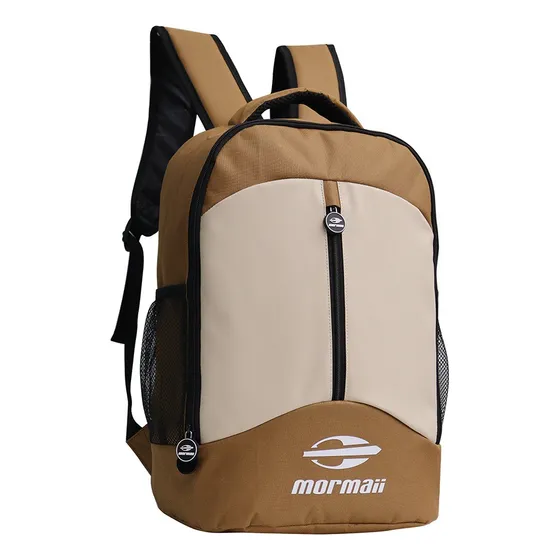 Mochila Mormaii Urbana Para Notebook Paseo Marron 25 Litros Marrón Claro Liso
