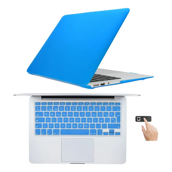 Kit De Protección Carcasa Case Para Macbook 3 En 1 Español