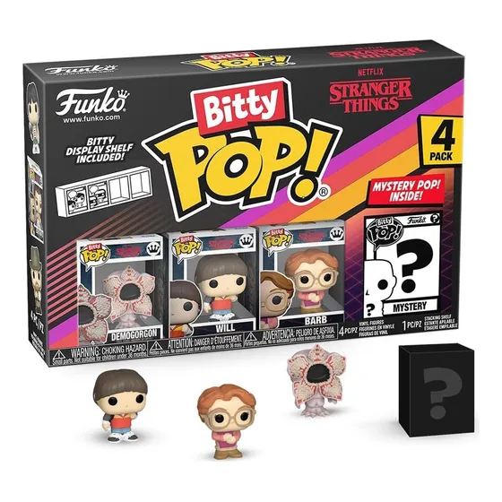 Funko Bitty Pop Stranger Things Demogorgon 4-pack Mini
