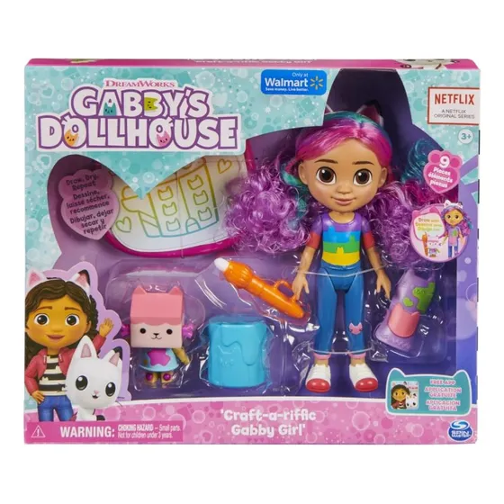 Nueva Muñeca Dibuja Con Gabby's Dollhouse Craft-a-riffic