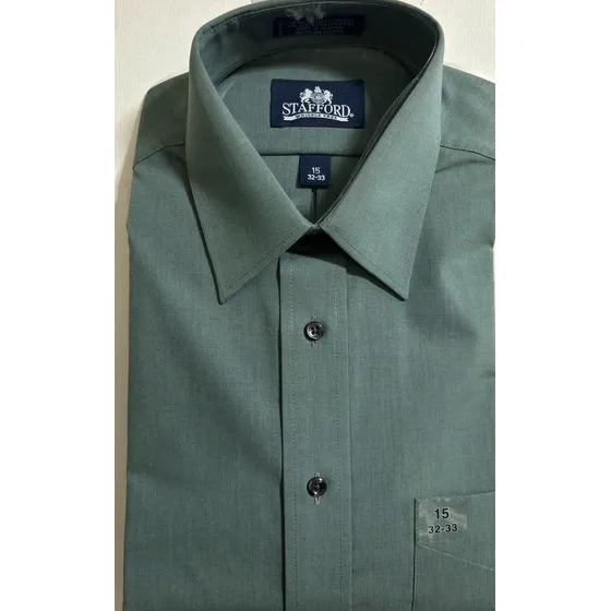 Camisa Manga Larga Stafford 15  Wrinkle Free Cuello 32/33