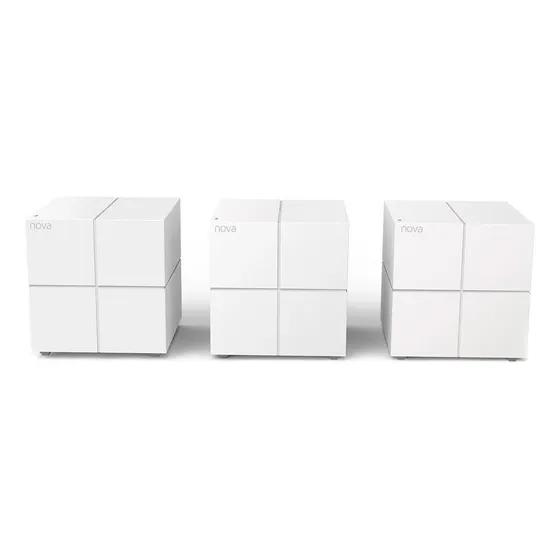 Sistema Wi-Fi mesh Tenda nova MW6 MW6 branco kit x 3 unidades