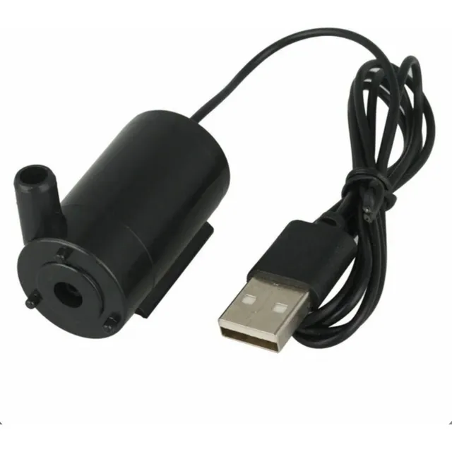 Mini Bomba De Agua Sumergible Dc 3-5v. Conector Usb Arduino