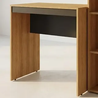 Mesa Casa Escrivaninha Moderna Estante Desmontado Lâmina Madeira