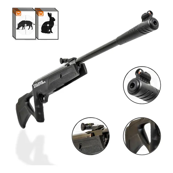 Rifle Nitro Pistón Fox Bravo Cal. 5,5mm - Nuevo -