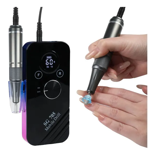 Drill Pulidor De Uñas Sg705 Recargable Inalámbrico