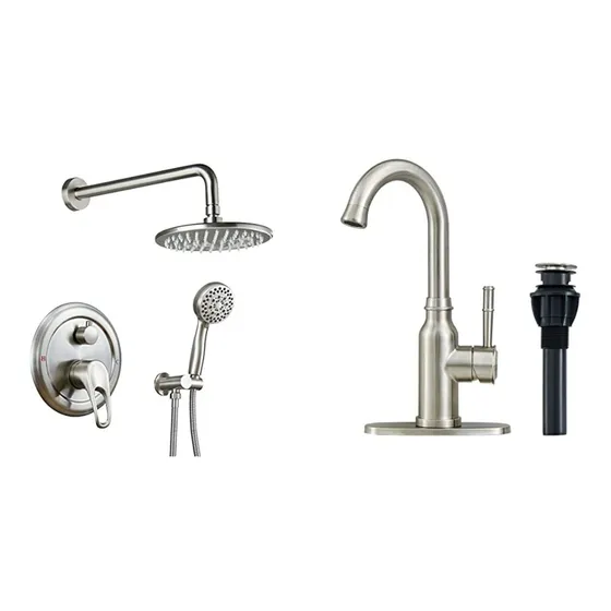 Peskoe Sistema Grifo Ducha Fregadero Rv 1 Agujero