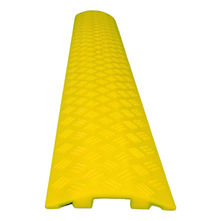 2 Rampas Protectora De Cable De Pvc 1 Canal 100*12.5*1.8cm 2 Rampas Protectora De Cable De Pvc 1 Canal 100*12.5*1.8cm