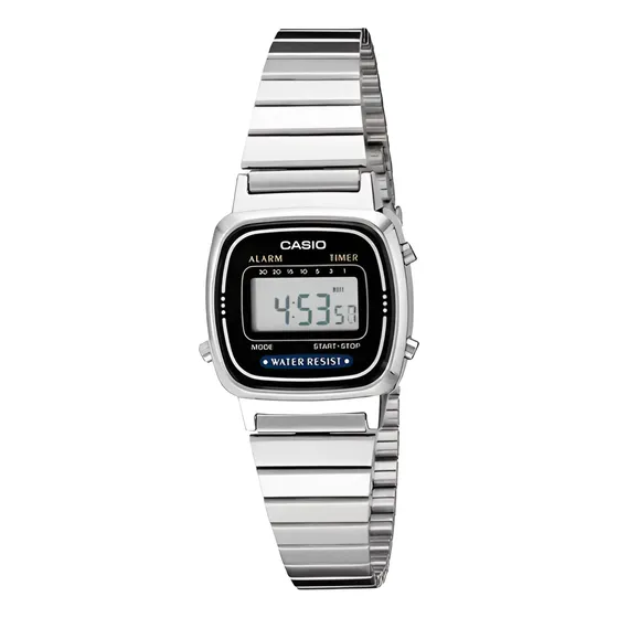 Reloj Casio Dama Vintage Negro La-670wa-1d