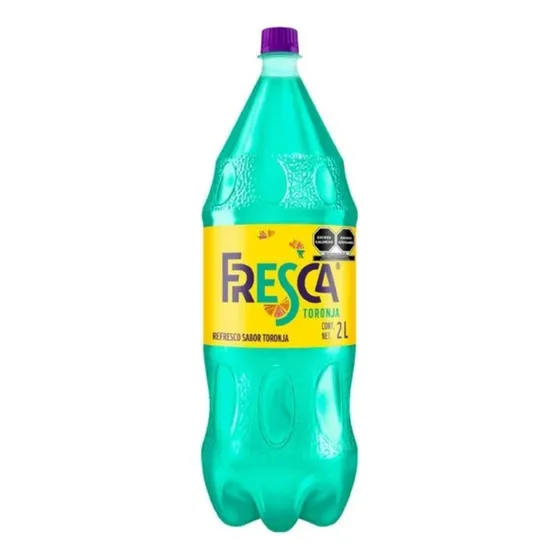 10 Pza Refresco Fresca Sabor Toronja De 2 L