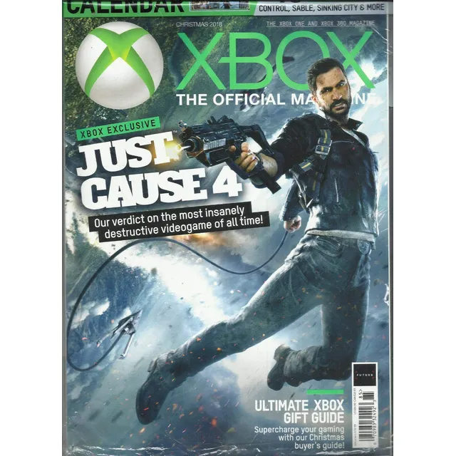 Caja Revista Oficial Just Cause 4 Navidad 2018 Calendario