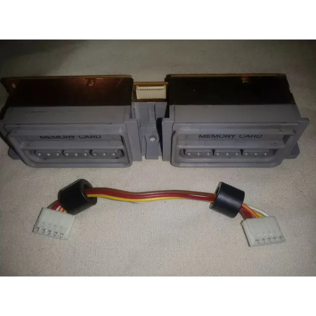 Sony Ps1 Fat - Puerto Joystick + Cable Para Fuente (7501!) Gris