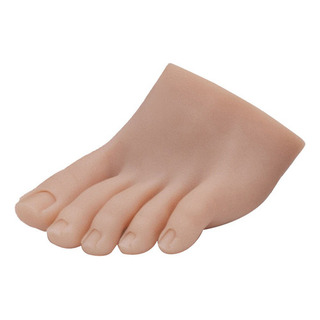 Prótesis Flexible Suave Del Modelo Del Pie De La Práctica De Prótesis Flexible Suave Del Modelo Del Pie De La Práctica De
