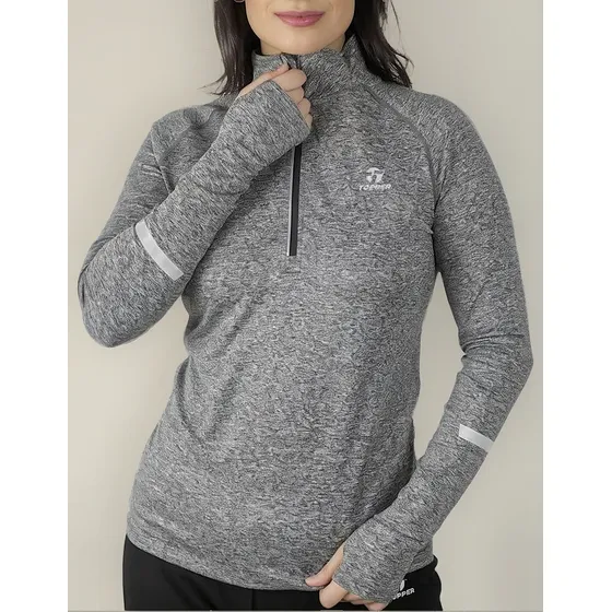 Topper Buzo - Mid Layer Wmn Rng Ii Negro