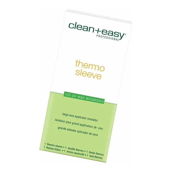 Clean  Easy Thermo Sleeve Roll On - Soporte De Cera Para Car