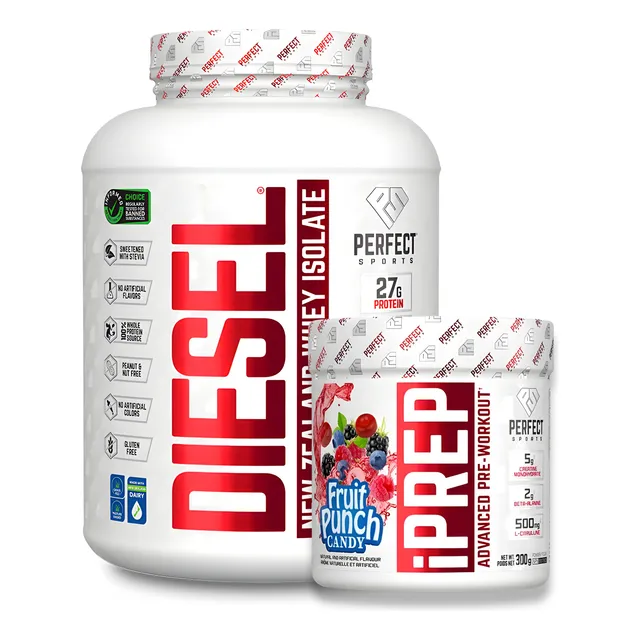 Proteína Diesel Isolate + Pre Entreno Iprep - Perfect Sports