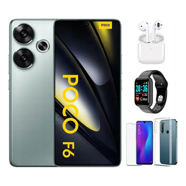 Celular Xiaomi Poco F6 12 Gb Ram 512 Gb Rom Color Verde