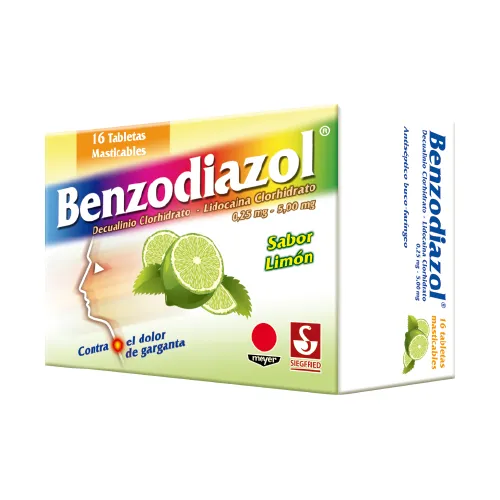 Benzodiazol Limon 16tabletas