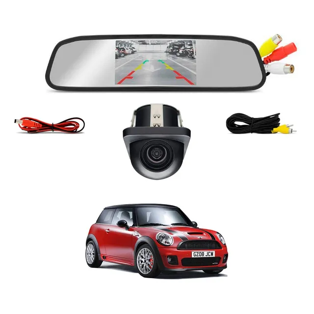 Kit Camera Retrovisor Mini Cooper 2007 2008 2009 2010