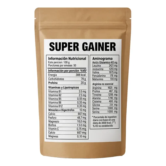 Batido Para Subir De Peso-100% Natural - Oferta 1 Kilo $ 330
