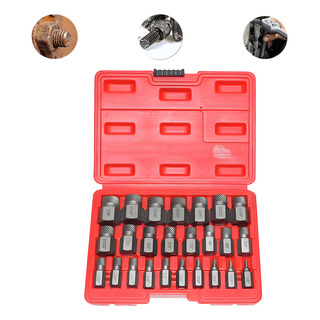 Juego Extractor De Tornillos Y Tuercas De Doble Cabeza 25pzs Juego Extractor De Tornillos Y Tuercas De Doble Cabeza 25pzs