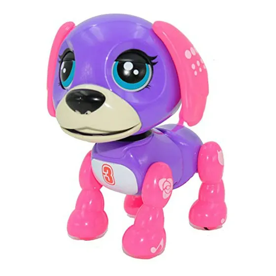 Robot Perrito Interactivo Para Niñas De 3 A 8 Años En Morado