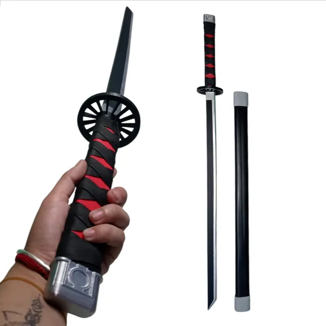 Katana Anime Artesanal Demon Slayer + Funda 100 Cm