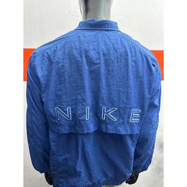 Campera Rompevientos Nike Big Logo Retro Vintage