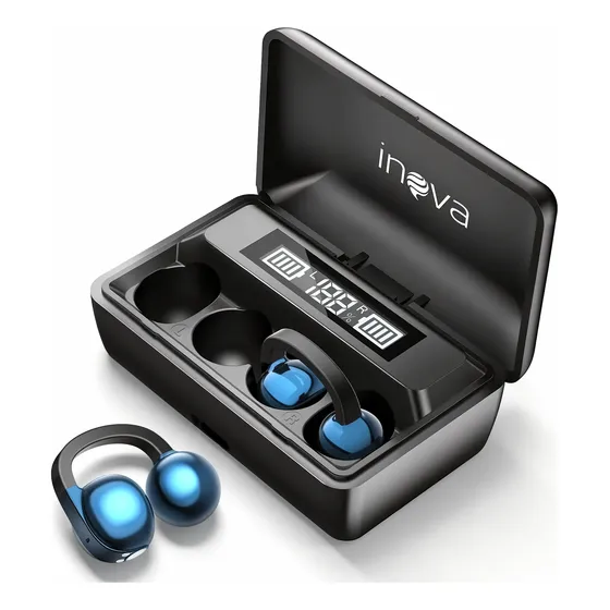 Fone De Ouvido Clip-on Bluetooth 6.0 Esportivo 60hrs Duração — imagem 1