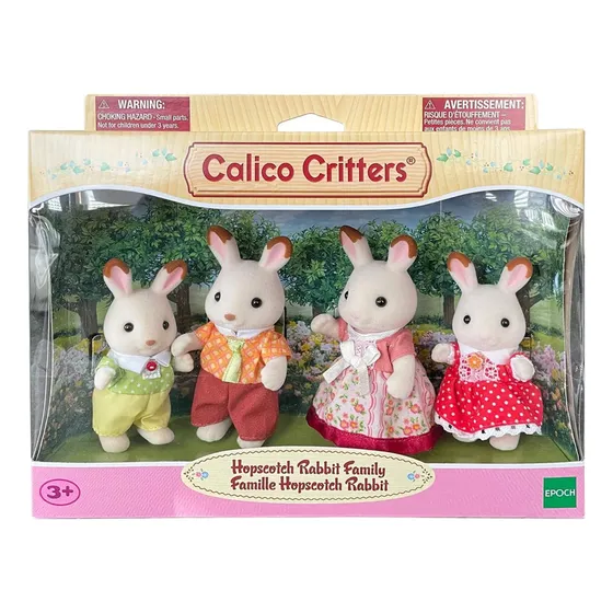 Sylvanian Families Calico Critters Familia Conejos Muñecos