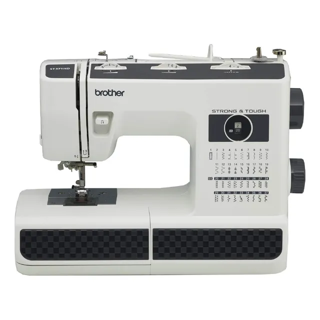 Máquina De Coser Brother St371hd, Fuerte Y Resistente, 37 Pu