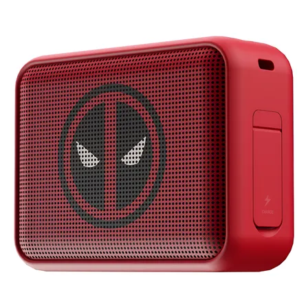 Parlante Bluetooth Portátil Klip Xtreme Nitro Deadpool Kbs-0 Rojo