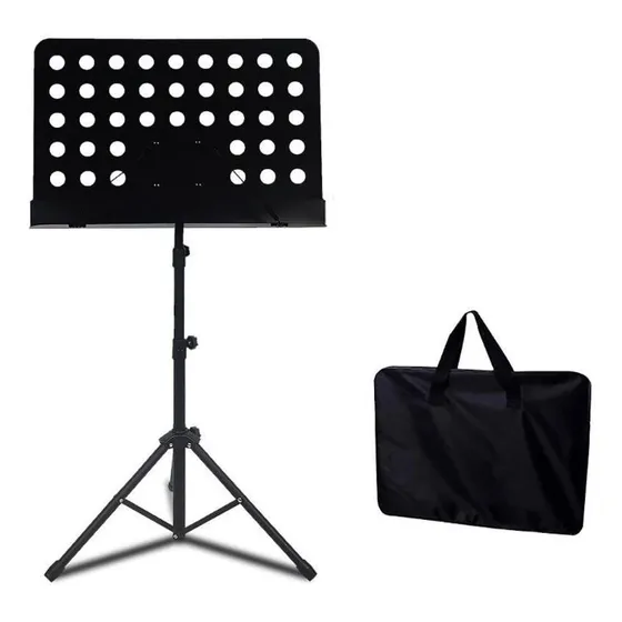 Atril Sinfonia Reforzado Tripode 10 Kg Funda 25 A 115 Cm