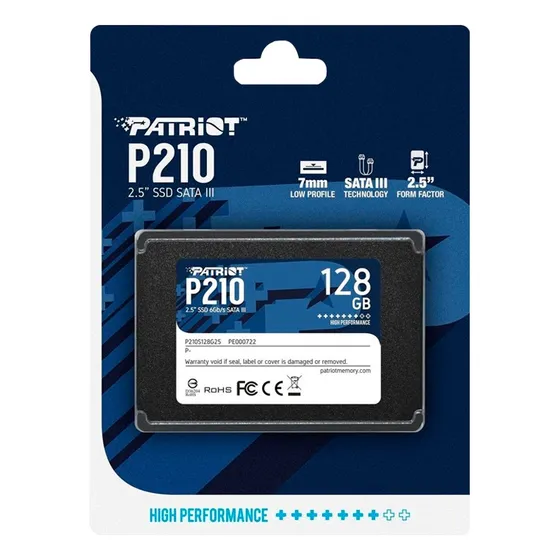 Disco Solido 128 Gb Patriot 3d Nand