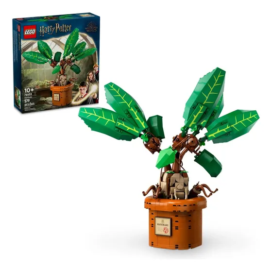 Lego Harry Potter Mandrágora 76433 - 579pz Cantidad De Piezas 579