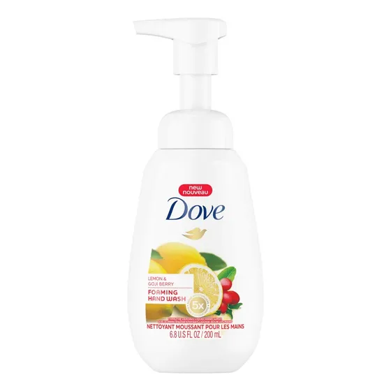 Jabon Liquido Para Manos Dove Limon Y Bayas De Goji