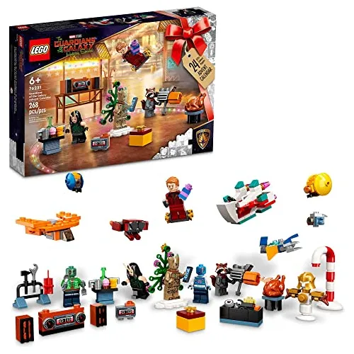 Lego Marvel Studios Guardianes Galaxia Calendario 268 Piezas