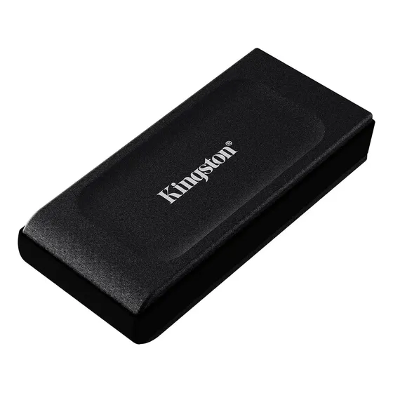 Ssd Externo Kingston Xs1000 2TB Portátil Interface Usb-c Para Usb-a Velocidade De Leitura Até 1050mb/s SXS1000 Sxs1000/2000g Disco Sólido Externo Cor Preto
