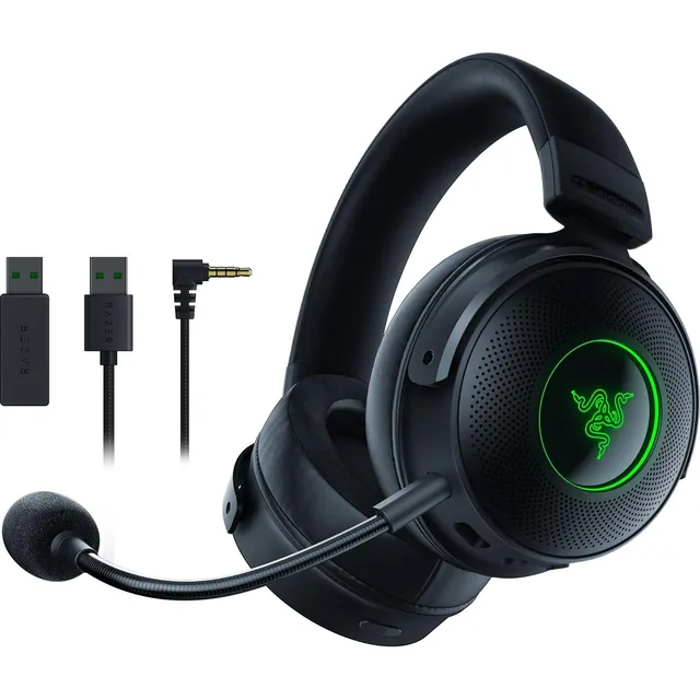 Auriculares Para Juegos Razer Kraken V3 Pro, Rgb, Thx Spa...