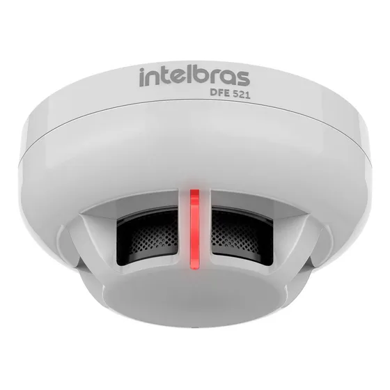 Detector Endereçável De Fumaça Com Led Dfe 521 Intelbras