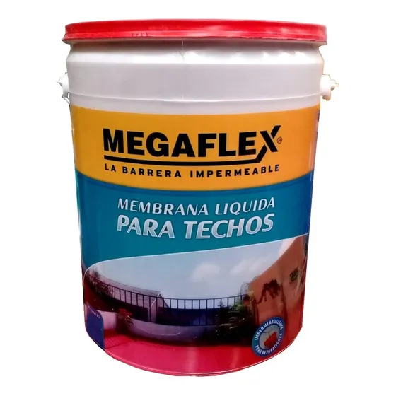 Membrana* Liquida Megaflex X 10kg Blanco Verde O Rojo