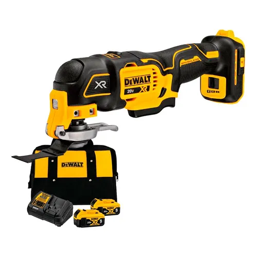 Multiherramienta oscilante DeWalt DCS356B + DCB205C2K-BR220V