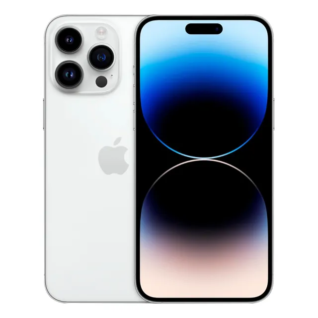 Apple Iphone 14 Pro 128gb Plata Esim Nuevo Plateado